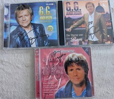 G.G. Anderson CD Sammlung Alben mit Autogramm Schlager