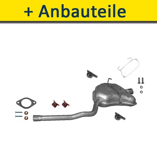 Endtopf auspuff für mini - endtopf,