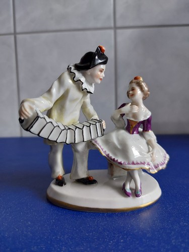 Volkstedt porzellan figur - porzellan,
