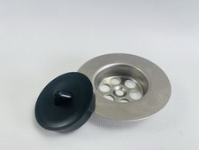 UNIVERSAL Abfluss-Stöpsel Ø 45,5 mm Stopfen mit Abflusssieb DIN 10°