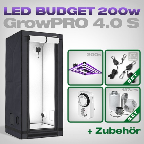 Low budget growpro s ebony - low,