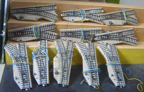 Märklin elektr weichen - ho, 11