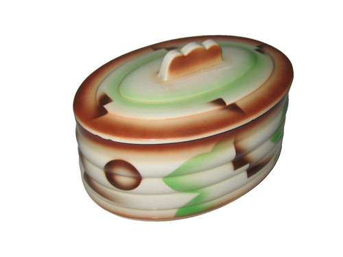 Seltene art deco deckeldose - seltene,