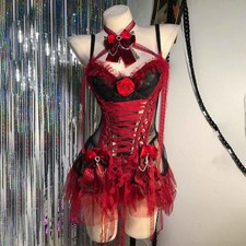 Goth Dress Sommer Punk Rock
