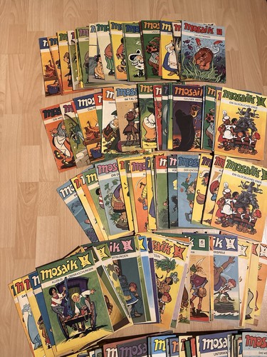 Mosaik sammlung konvolut hefte - mosaik,