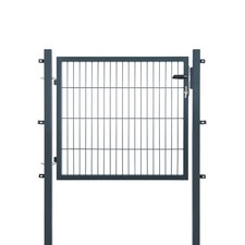 Gartentor Breite 100/120/150 cm Zauntor Gartentür Gartenpforte Stabmattentor