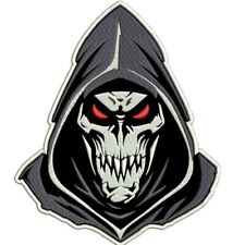 Rücken Aufnäher Sensenmann