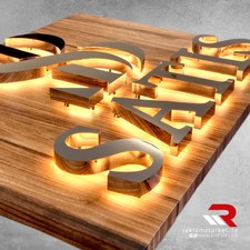 Leuchtkästen 3D Buchstaben -