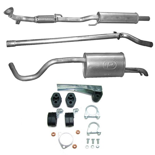 Auspuff komplett skoda - auspuff,