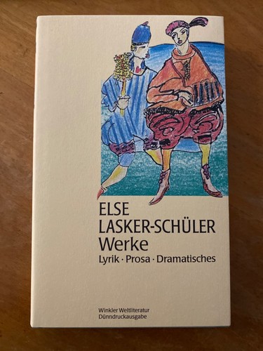 Else lasker schüler werke - -,