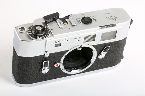 Leica gehäuse body chrome - m5,