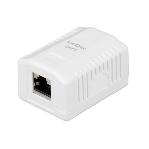 Netzwerkdose aufputz cat7 - netzwerkdose,