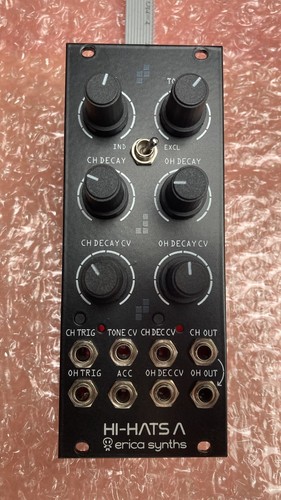 Erica synths hihats eurorack - hihats, a
