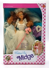 1990 Wedding Day Barbie Puppe