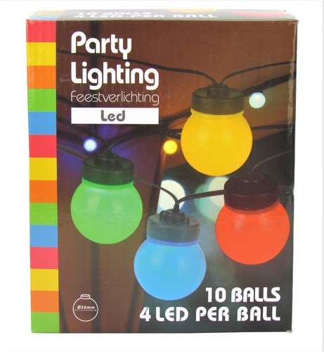 Party lichterkette mit - mit, 10