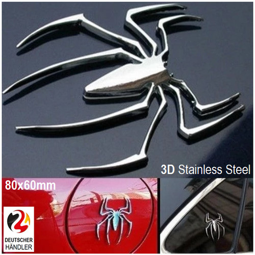 Spinne full metall - spinne, 3d