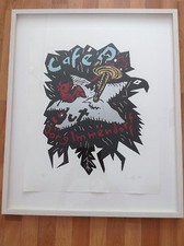 Café D. gut Kunstdruck Jörg