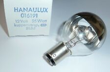 HANUALUX 016191 Birne/ Ersatzlampe OP- Leuchte 12 V 25 W; B15d kuppenverspiegelt