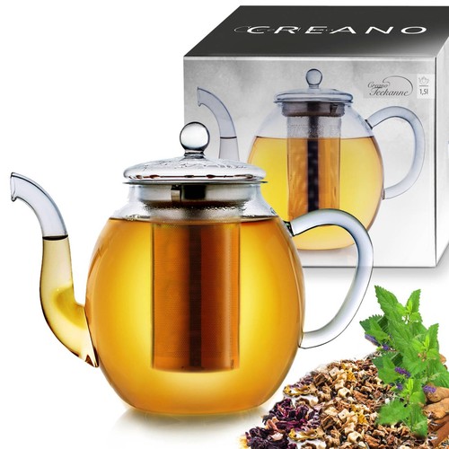 Creano 298 glas teekanne 5l - 298, 1,5l