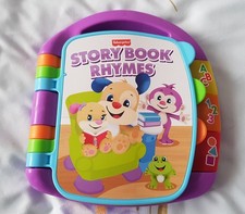 Fisher Price - Bilderbuchreime - Lernspielzeug mit Licht und Musik für Babys