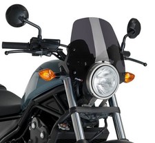 Puig New Generation Sport Windschild stark getönt - Honda CMX 300 / 500 Rebel