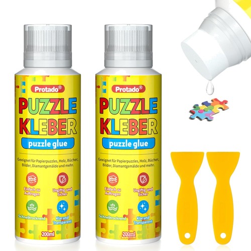 Puzzlekleber transparent 200ml