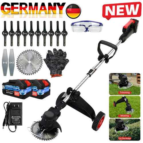 24v akku rasentrimmer 2000mah - rasentrimmer,