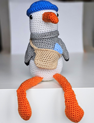 Möwe mit mütze tasche - möwe, &