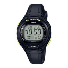CASIO,LW-203-1BVDF in schwarz,Kinderuhr,Unisex,Digitaluhr,Armbanduhr,mit Alarm