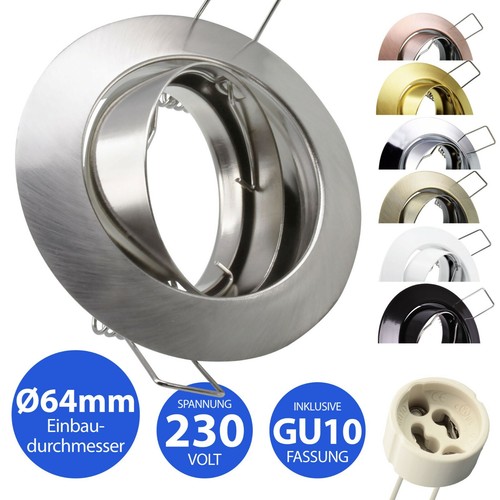 Led gu10 einbaustrahler einbau - gu10,