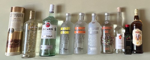 Absolut vodka flaschensammlung - absolut,