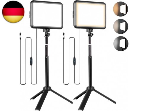 Stück led videolicht - 2, set
