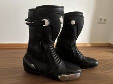 FLM Motorrad Stiefel Gr. 42 Schwarz  (Neuwertig Keine Gebrauchsspuren)