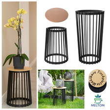 Beistelltisch Schwarz XL/XXL