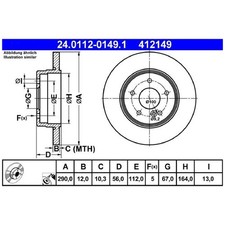 ATE Bremsscheiben + Beläge