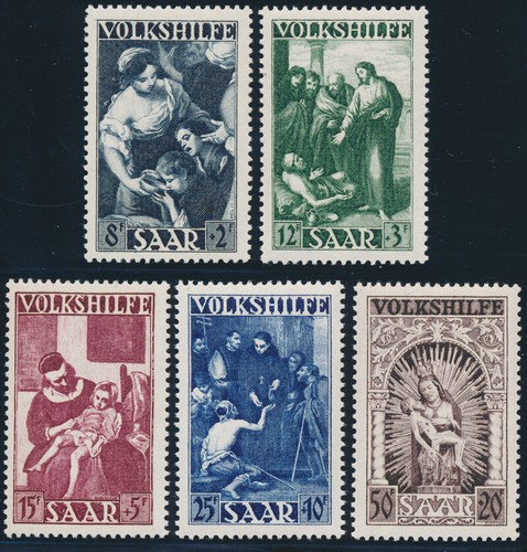 Saarland 1949 minr 267 - 1949, minr.