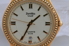 ZENTRA SAVOY Quartz 50M Herrenuhr Datum WATCH 595 1000 33