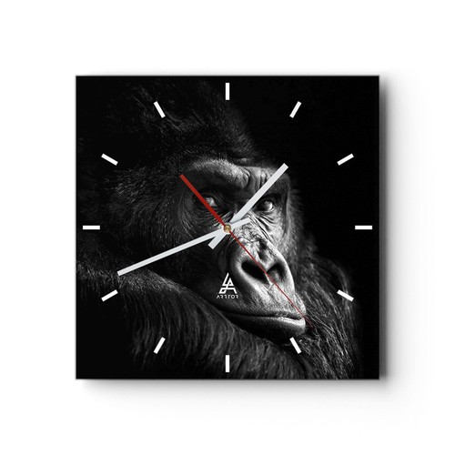 Modern wanduhr 30x30cm - modern,