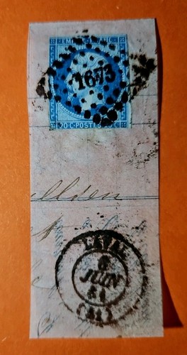 Briefmarke join 1861 - 6.,