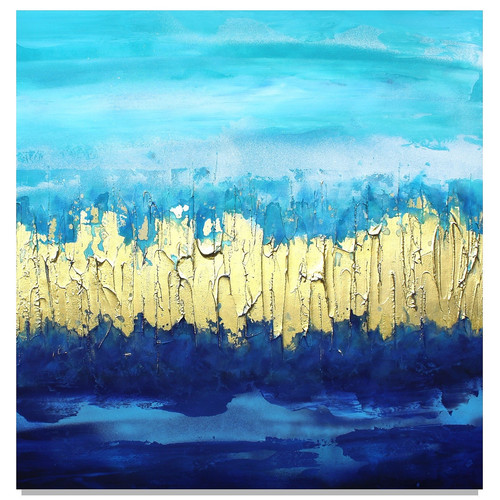 Gold abstrakt malerei kunst - abstrakt,