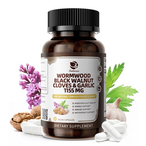 Wormwood black walnut clove - wormwood,