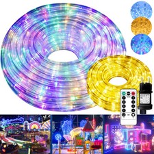 10-30M LED Lichterschlauch Partylicht Lichterkette Lichtschlauch WeihnachtenIP65