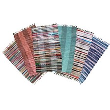 Flickenteppich Handwebteppich