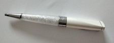 Swarovski Kugelschreiber mit integriertem USB-Stick  Kristalle Silber