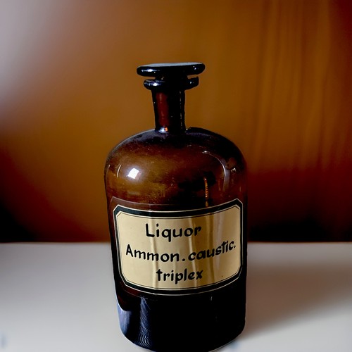 Antike apothekerflasche - antike,