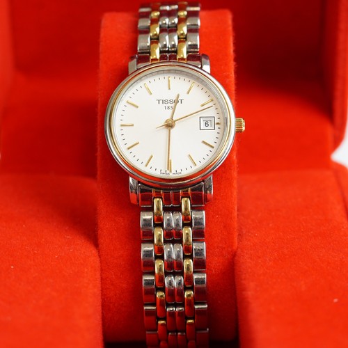 Tissot t825 925 bicolor - tissot, t825/925