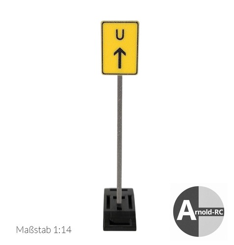 Verkehrsschild - 1:14,