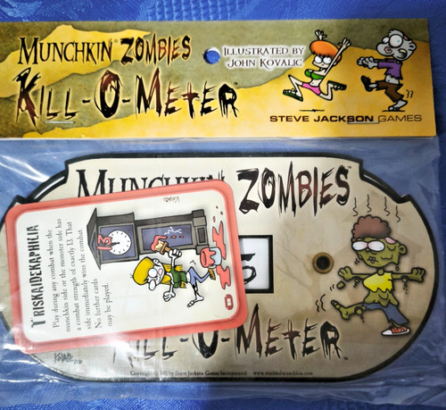 Munchkin zombies kill meter - munchkin,