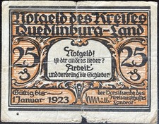 Pfennig quedlinburg country - 25,