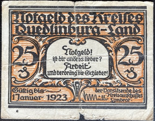 Pfennig quedlinburg land - quedlinburg,